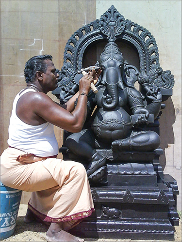 Rock -Ganesha